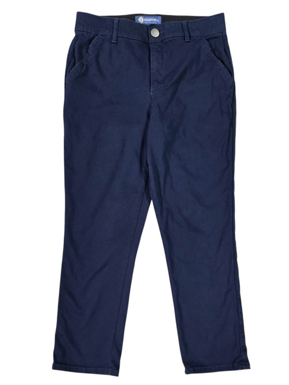 Democracy Absolution Navy Blue Twill Stretch Chino Pants Capsule B262CMX2